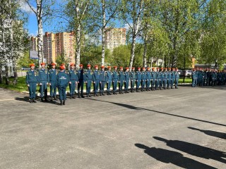 В Раменском колледже прошел конкурс строя и песни в честь 80-летия Победы