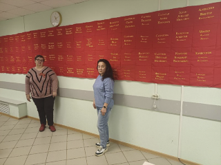 Долгопрудненцы создали своими руками «Знамя Победы» с именами 112 героев