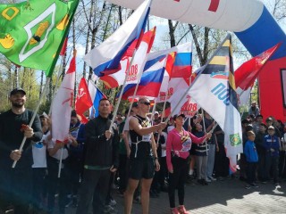 Более 500 спортсменов поставили «Рекорд Победы» в Ивантеевском парке