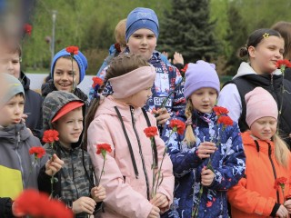 В Королеве прошла десятая «Вахта памяти»