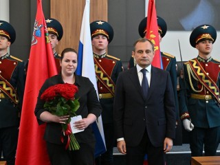 Ордена Мужества вручили семьям погибших участников СВО в Балашихе