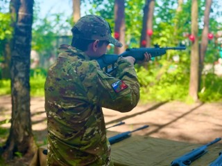 В Видном прошла заключительная игра по тактическому лазертагу