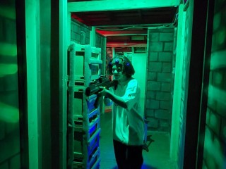 Химкинские школьники отточили меткость и тактические навыки в лазертаге