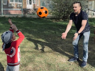 Папы детей с ОВЗ в Ступине приняли участие в спортивном онлайн-челлендже