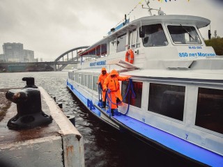 Бойцы СВО и члены их семей из Химок прокатились на речном теплоходе