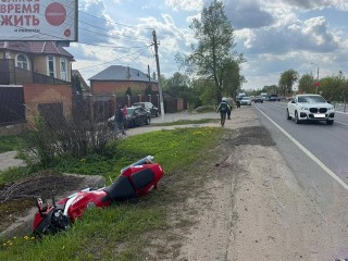 Полиция проводит проверку по факту гибели мотоциклиста в результате ДТП в Истре