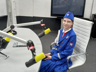 Шестиклассница из Серебряных Прудов прочла стихи в эфире федерального радио
