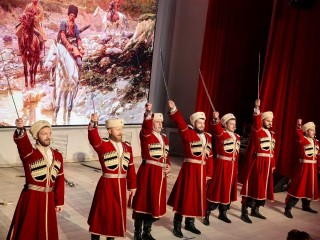 Фланкировку показали на фестивале мужского фольклора в Химках