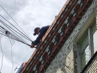 К середине 2025 года жилой дом в Люберцах получит современную систему водостоков