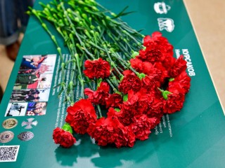 В Химках открыли Парту Героя в честь лейтенанта Николая Курсакова