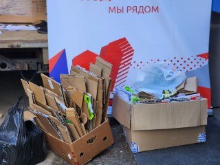 Жители Воскресенска сдали макулатуру и крышки, чтобы помочь природе