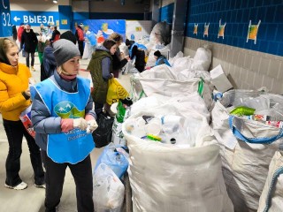Жители Пушкино собрали более 300 кг пакетов и пленок в рамках экологической акции
