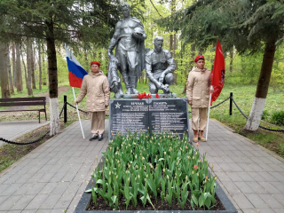 Школьники Наро-Фоминска заступили на «Вахту Памяти»