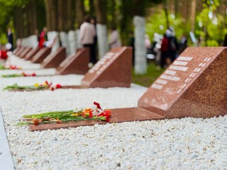 В Егорьевске почтили память бойцов, умерших от ран в госпиталях