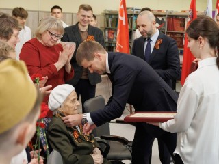 Ветеран Александра Алешина стала почетным гражданином Московской области