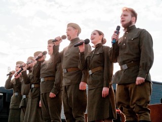 Фронтовые агитбригады отправились в турне по Одинцову