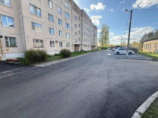 В Рузском округе завершили ямочный ремонт дворов с использованием новых технологий