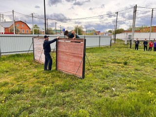 Школьники Серебряных Прудов прошли пожарную эстафету перед «Зарницей»