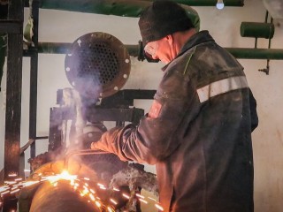 Новое оборудование устанавливают в котельной на улице Красной в Бронницах