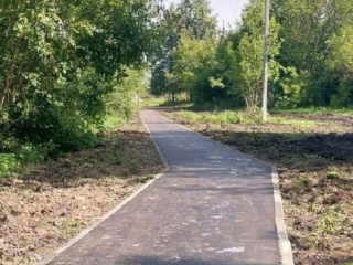 В Каменке установят полусферы около народной тропы по просьбам жителей