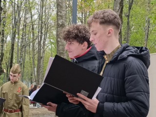 Жительница Лобни ко Дню Победы поставила спектакль по воспоминаниям дедушки