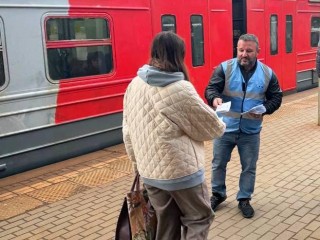 В Мытищах прошел рейд по безопасности на ж/д станции Тайнинская