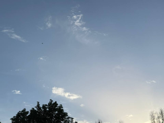Символичное облако сфотографировал житель Электрогорска