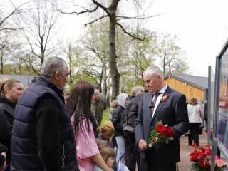 Во Фрязине открыли «Аллею Памяти» героев СВО