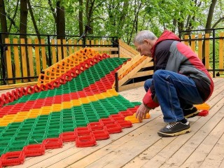 Новая тюбинговоая горка будет доступна жителям Подольска даже летом