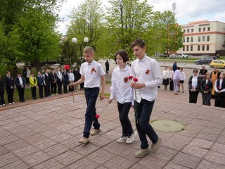 В Серпухове отмечают День воинской доблести Подмосковья торжественными мероприятиями