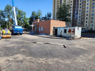 На путепроводе «Быково» завершается строительство центра транспортной безопасности