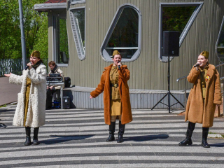 Выступления «Фронтовых агитбригад» прошли во дворах Жуковского