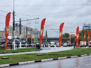 Ко Дню Победы улицы Подольска украшают инсталляциями и портретами ветеранов