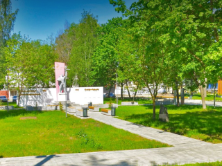 Воскресенцы отремонтировали памятник воинам ВОВ в микрорайоне Фетровой фабрики