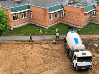Новый корпус школы №3 в Чехове с читальным залом и IT-зоной откроется через три месяца