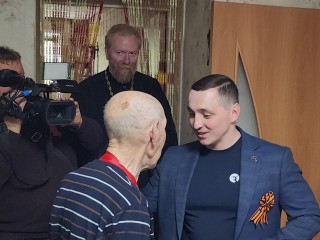 Ветеран Великой Отечественной войны из Серпухова поделился секретом бодрого настроения
