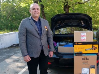 Ветераны СВО и предприниматели из Черноголовки передали помощь на Херсонское направление