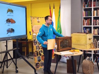 Шатурский пчеловод устроил для школьников экопутешествие