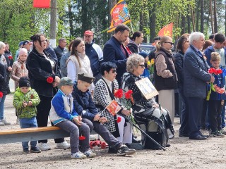 В поселке Шатурторф провели митинг ко Дню Победы