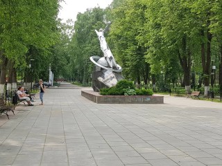 Территория у «Дома офицеров» в Монине преобразится