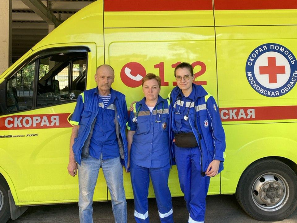 Бригада скорой помощи в Одинцове спасла беременную женщину и ее ребенка