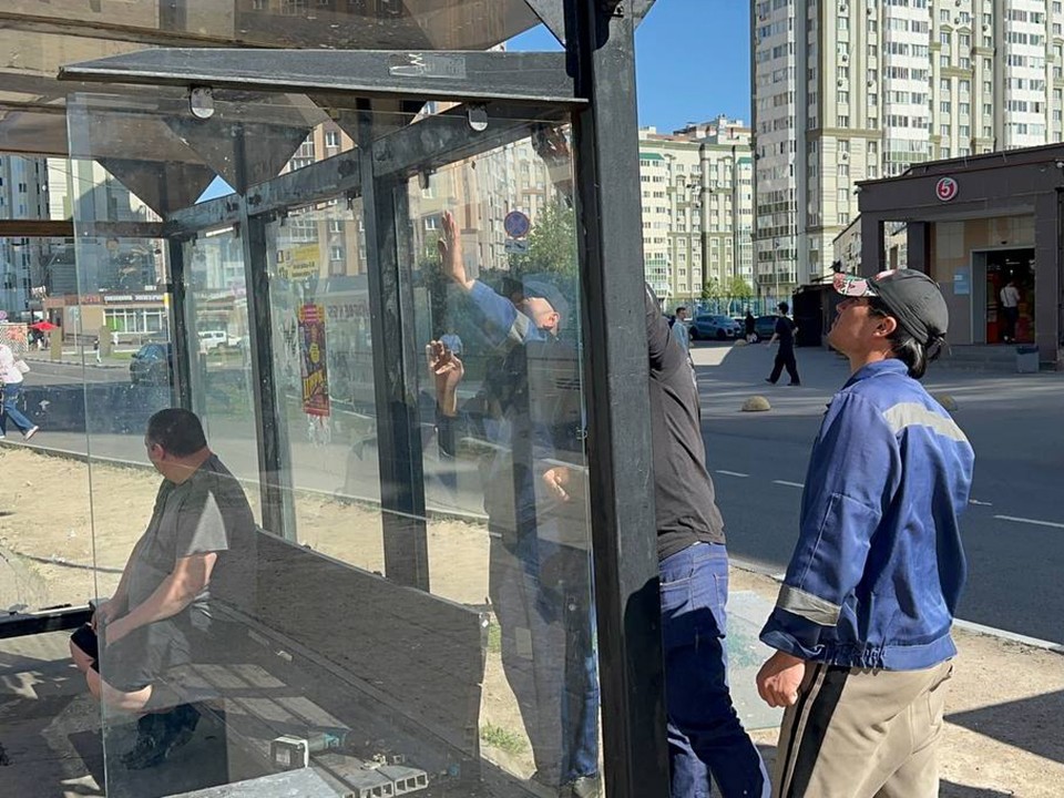 В Шатуре вандалы повредили остановку