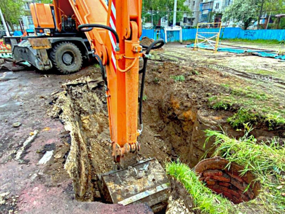 В Электростали обновили участок водопровода для улучшения качества воды