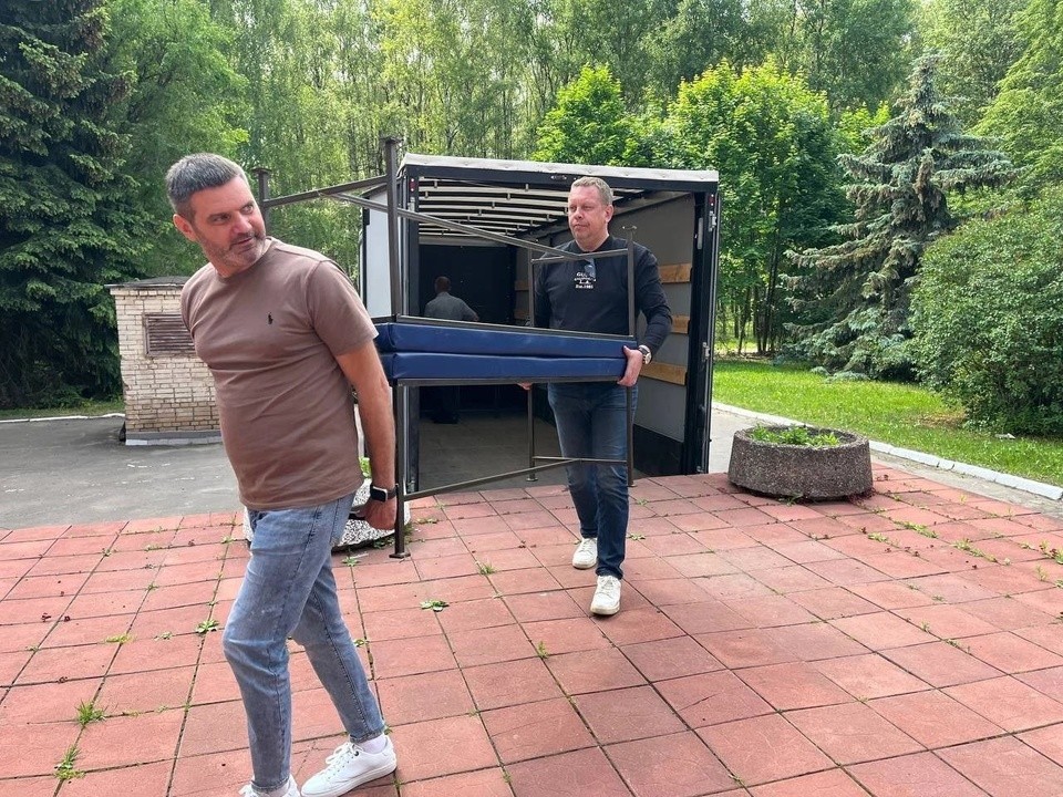 Гуманитарный груз из Орехово-Зуева доставили в госпиталь имени Бурденко