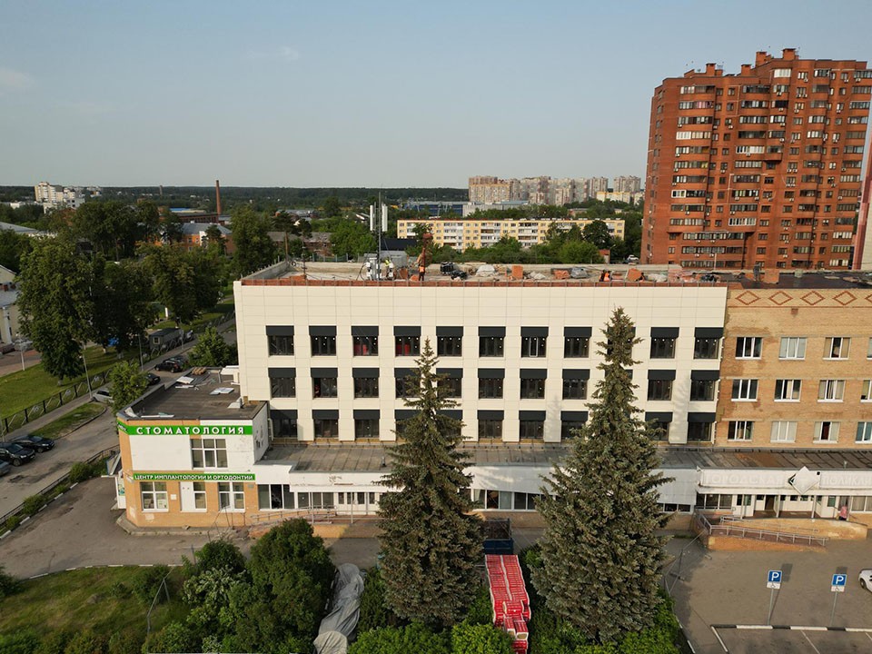 Часть помещений поликлиники в Ивантеевке откроют после ремонта в августе