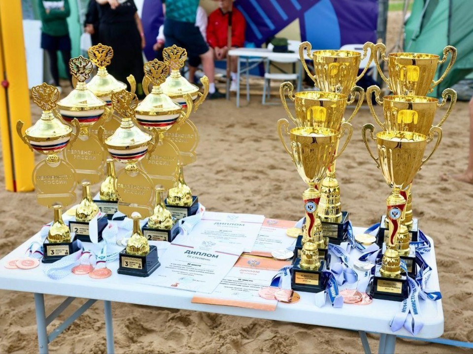 Балашихинские спортсмены взяли бронзу чемпионата России по пляжному волейболу