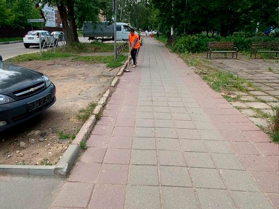 Дорогу на улице Баранова почистили по просьбе жительницы