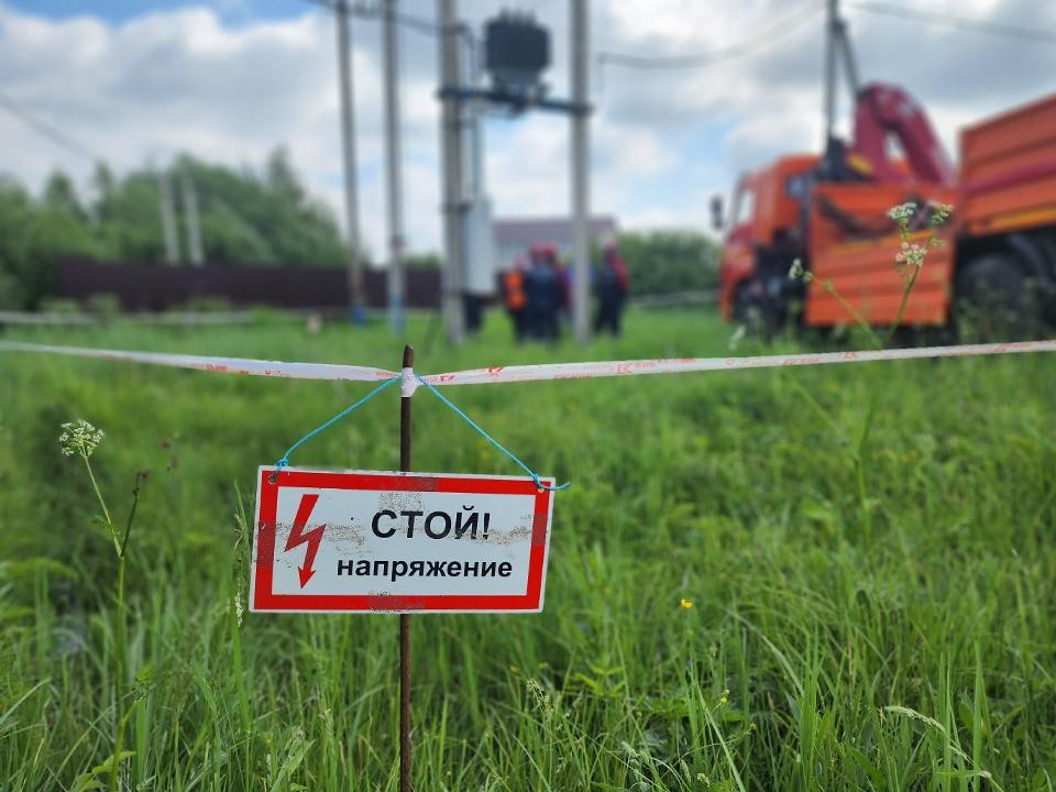 Электричество в микрорайоне Шереметьевский вернут после работ на линии электропередачи
