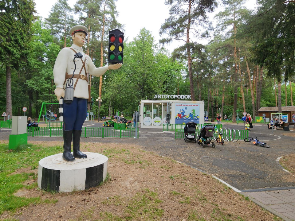 Активисты и инспекторы проверили детский автогородок в Красногорске