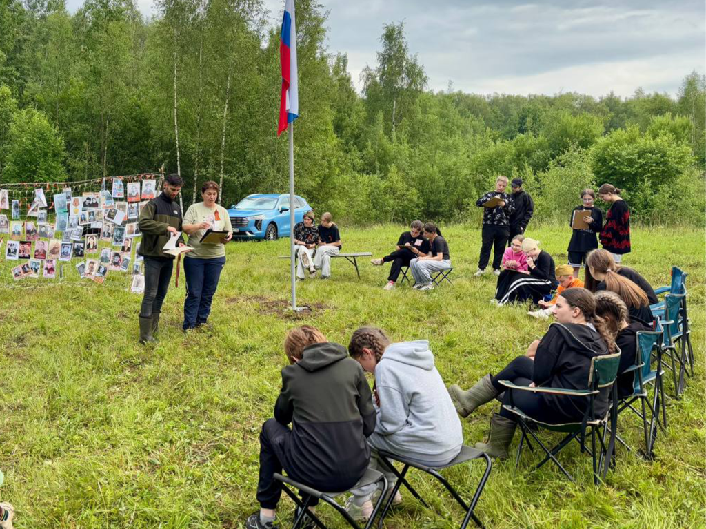 Общешкольному турслету в Зарайске дождь не навредил